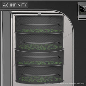 AC Infinity drying rack for grow tent supports organized, bulk drying setups.