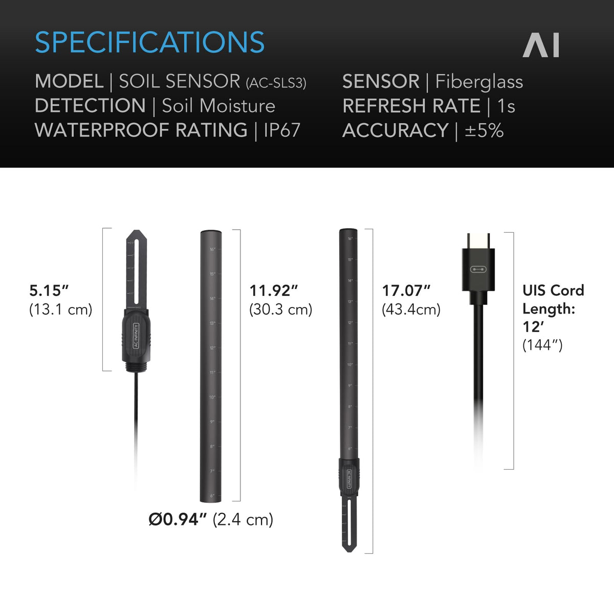 AC Infinity grow tent setup featuring integrated soil sensor and controller