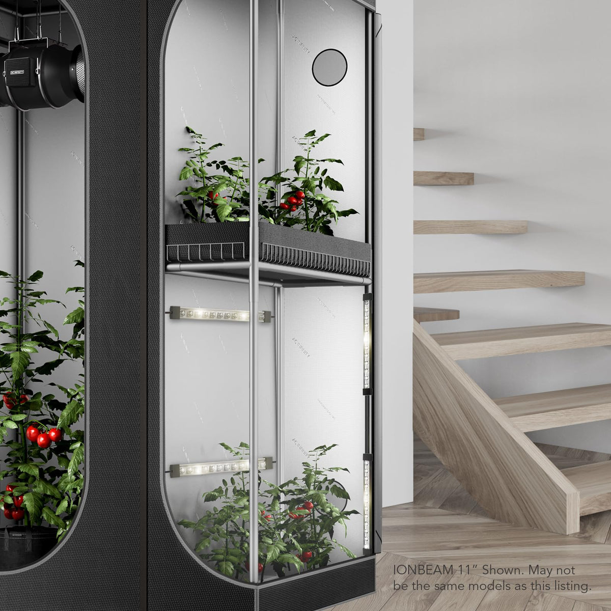 IonBeam S16 ideal for veg and bloom phases in grow tents and greenhouses