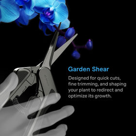 AC Infinity lightweight ergonomic pruning shear reduces hand fatigue during long sessions.