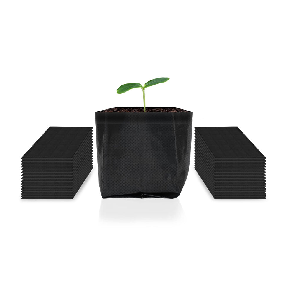 AC Infinity nursery bags quarter-gallon pack, front view for seed germination support.