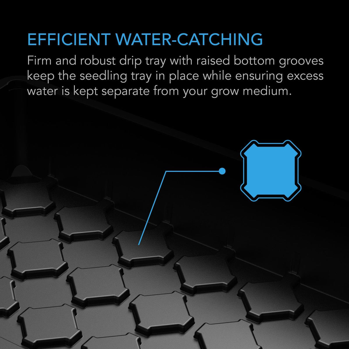 AC Infinity propagation setup example with vented panels improves airflow.