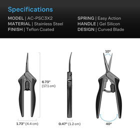 AC Infinity built-in safety lock protects hands and preserves blades