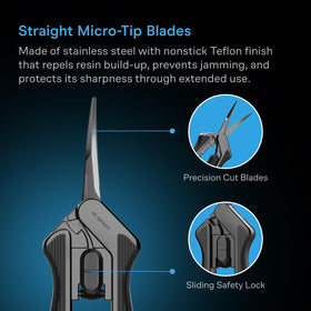 AC Infinity pruning shear nonstick Teflon coating reduces residue and jams