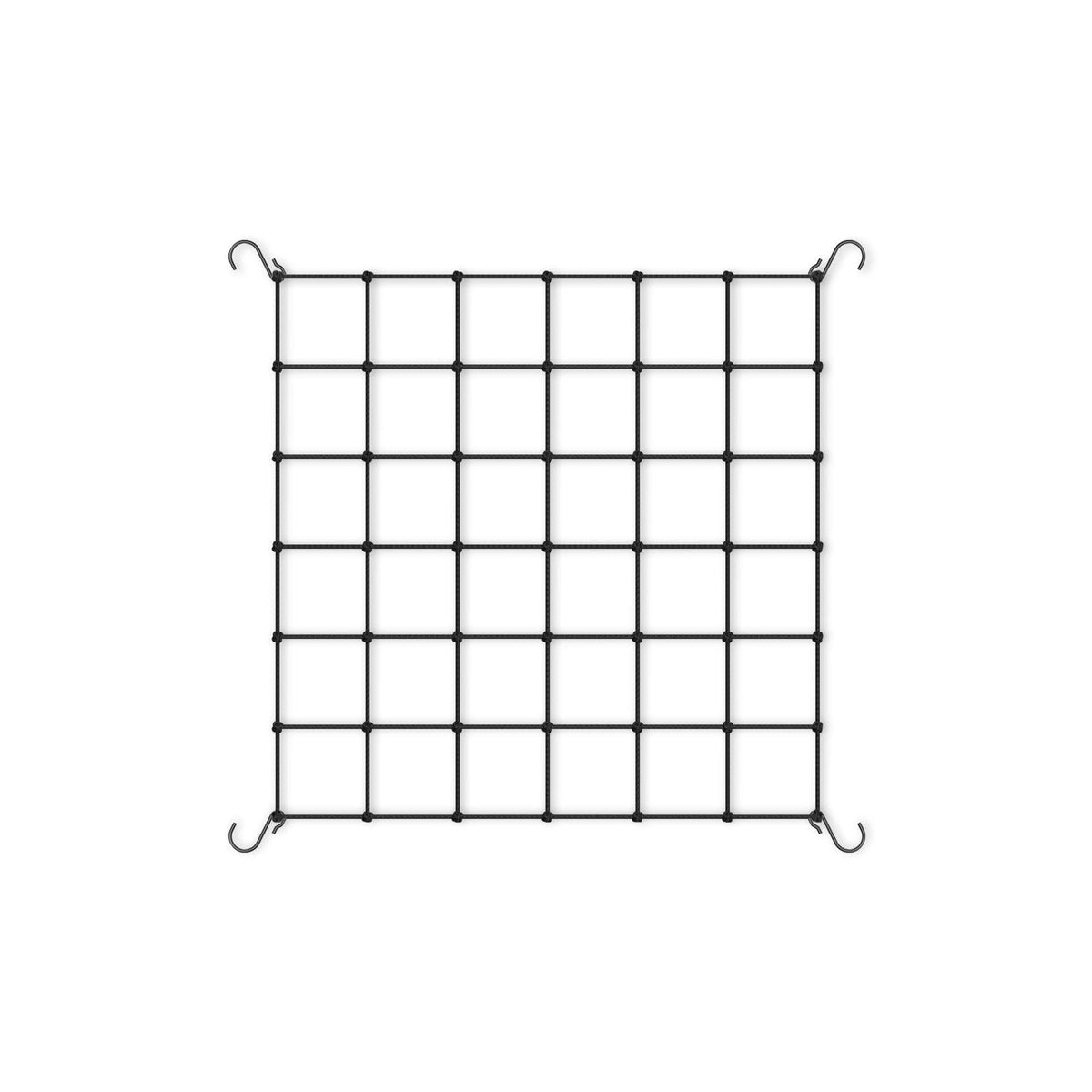 AC Infinity trellis netting 2x2 setup supports lateral growth and secure anchoring