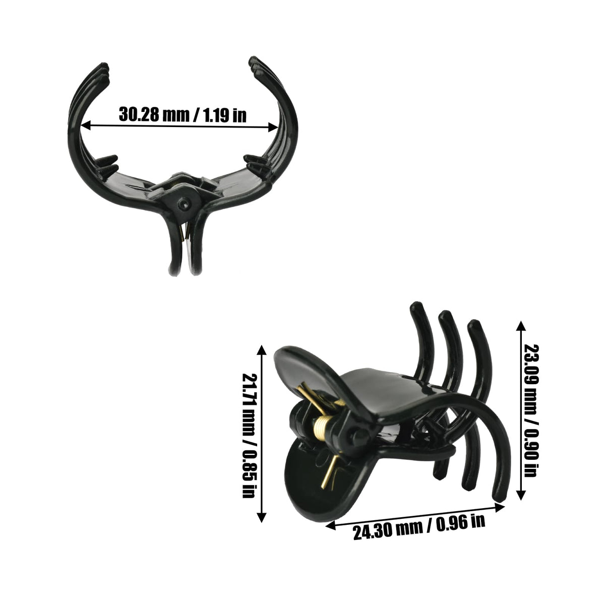 AccEncyc vine clip providing wind resistance for climbing plants