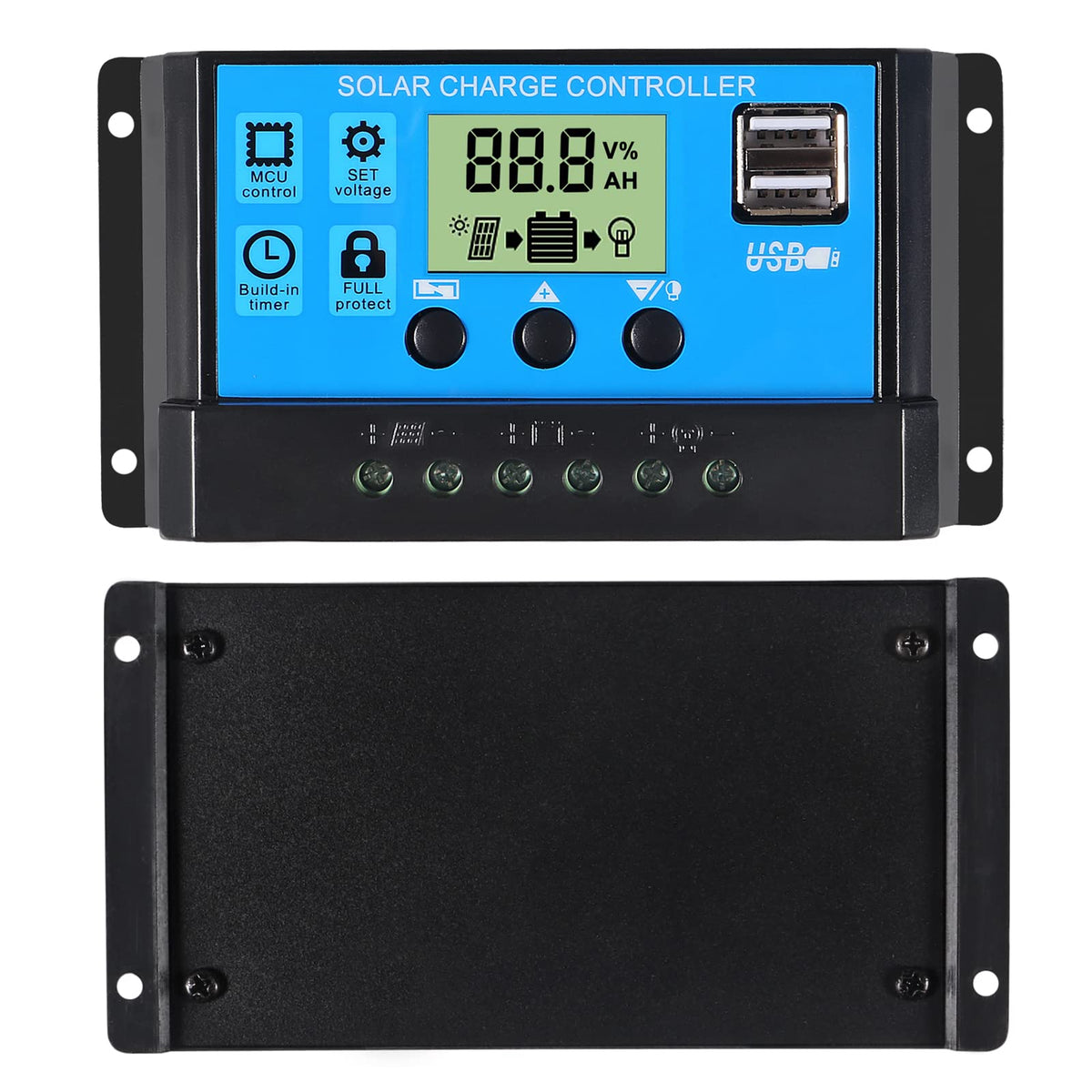 ACEIRMC controller with dual USB ports powers on-the-go devices