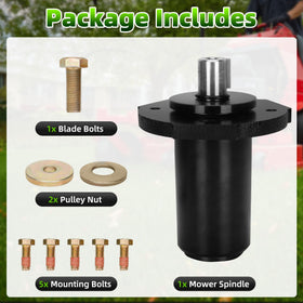 Aceur spindle assembly 59215400 compatibility with Gravely and Ariens models across series.