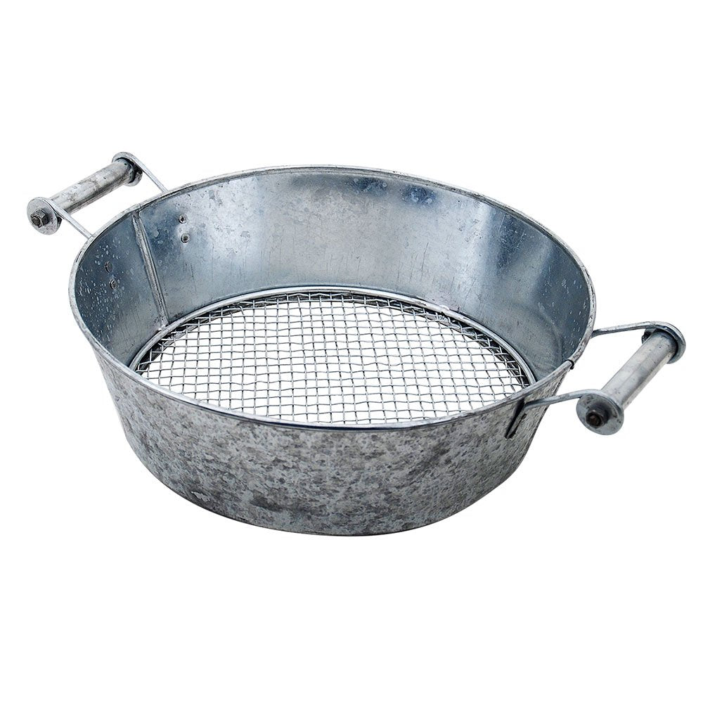 Achla Designs compost sifter with handles for easy, fine compost separation