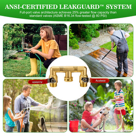 Acolasia hose splitter warranty and responsive support ensure confident use.