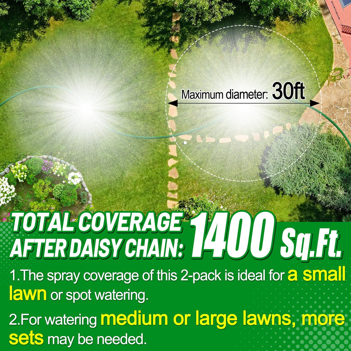 Acostop aluminum spike base provides durable stability against wind and soil.