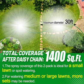 Acostop aluminum spike base provides durable stability against wind and soil.