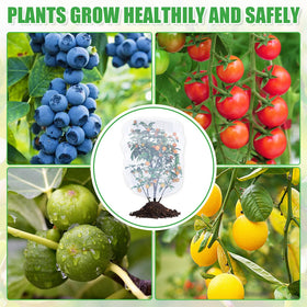 Acostop protects fruit trees from birds, squirrels, and deer.