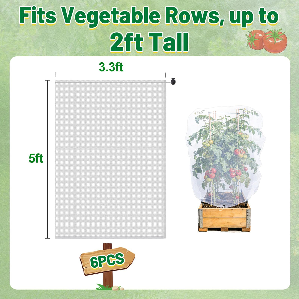 Acostop 6-pack offers versatile sizes for various fruit plants, season after season.