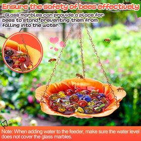 Acostop outdoor garden decor bee station blends function with aesthetic appeal.
