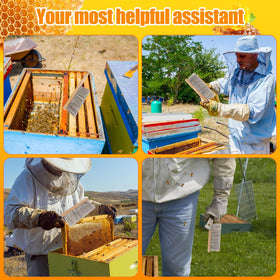 Acostop beekeeping tool is durable and portable for field use.