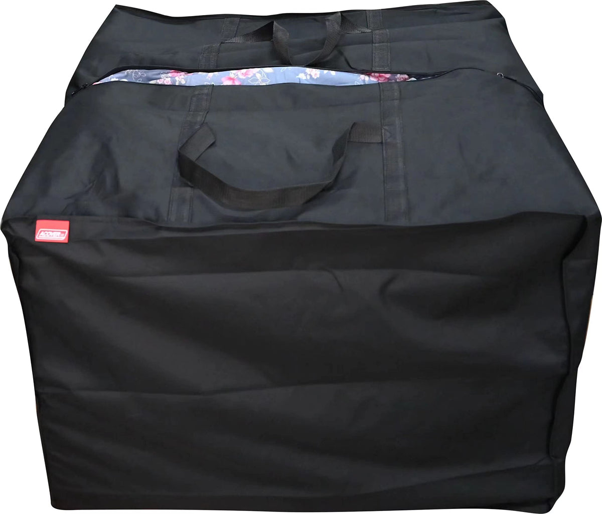 Acoveritt storage bag waterproof backing protecting cushions from moisture and dirt.
