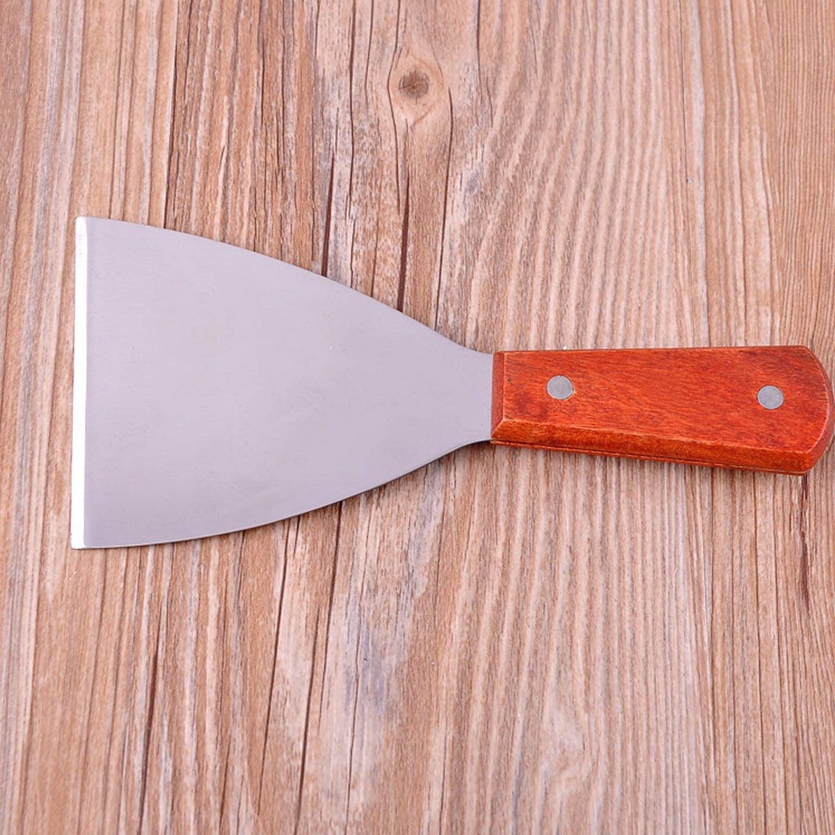 Acronde heavy-duty scraper with robust steel for restaurant-grade durability