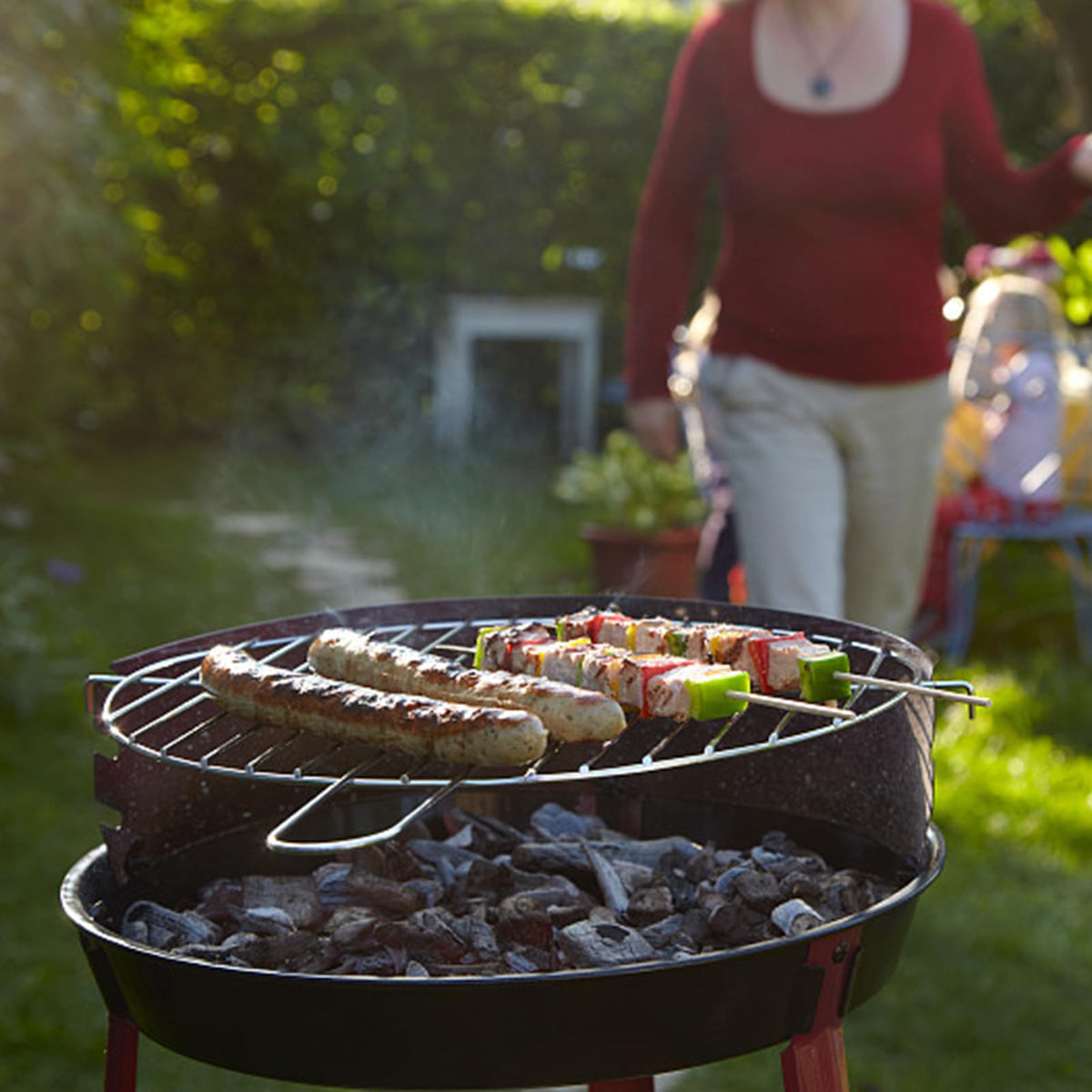 Acrux7 kabob grilling skewers perfect for meat, vegetables, and fruit