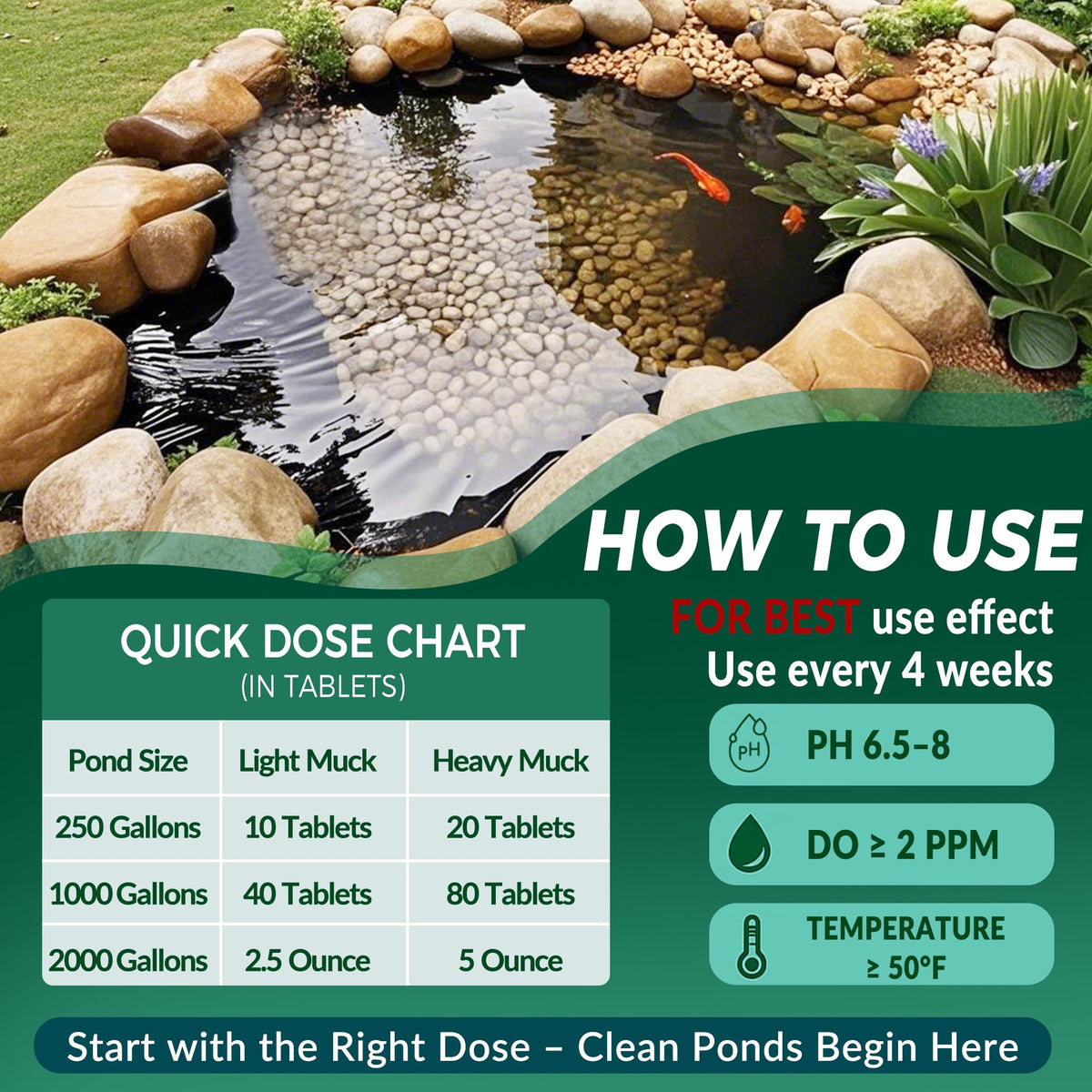 ActiClear Muck Clear contains beneficial bacteria and enzymes.