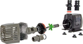 Active Aqua pump with multiple hose fittings for easy connections