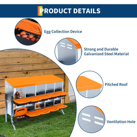 ActiveTrail nesting box with ventilation holes promotes dry nests