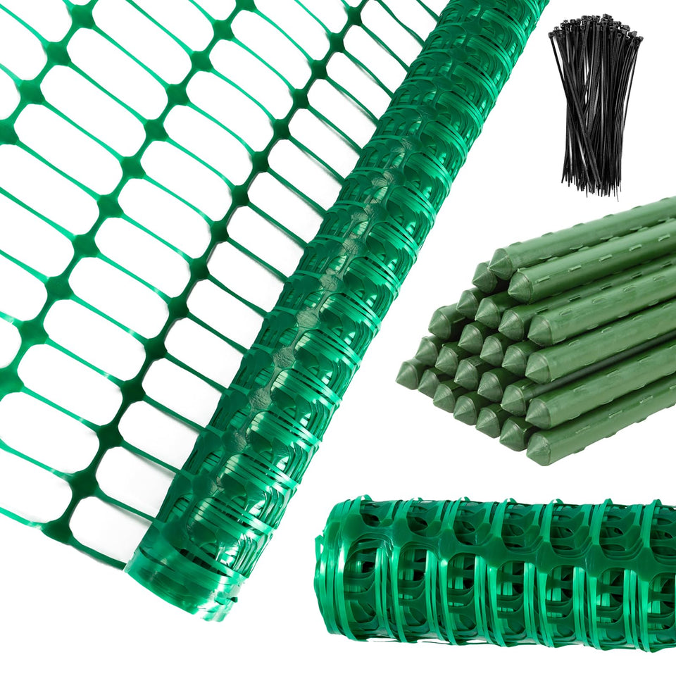ACTREY plastic fencing roll 4x100ft for versatile outdoor boundaries.