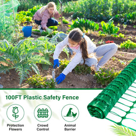 ACTREY zip ties included for quick, reliable fence setup.