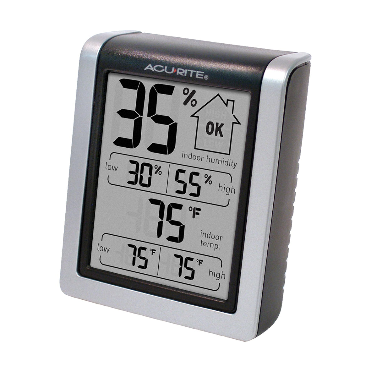AcuRite 00613 unit provides reliable indoor readings with long-standing USA-based design