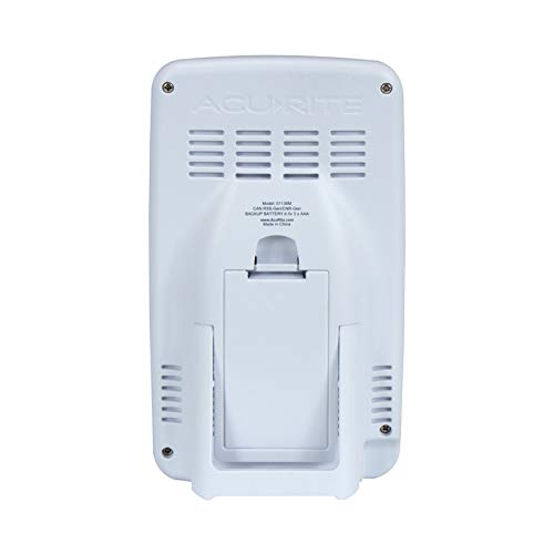 AcuRite 01136M includes a hanger for simple outdoor mounting.