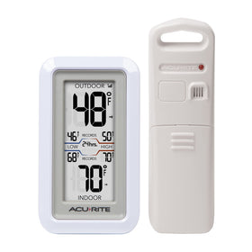 AcuRite 02049 indoor/outdoor thermometer display for quick temperature checks