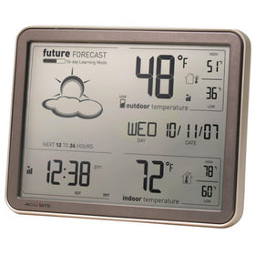AcuRite 75077A3M large display eases reading indoor/outdoor readings at a glance.