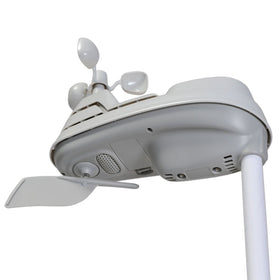 AcuRite Iris Rain Gauge measures precipitation data to help outdoor planning.