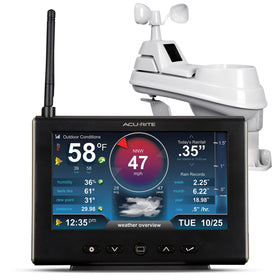 AcuRite Iris weather station HD display for quick real-time conditions at home
