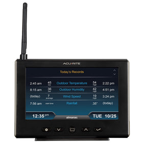 AcuRite Iris indoor-outdoor thermometer tracks indoor climate for comfort