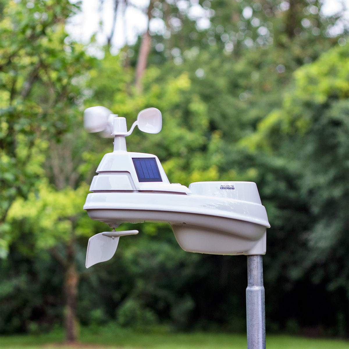 AcuRite Iris wind speed and direction readouts for wind insight