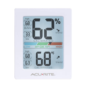 AcuRite Pro humidity meter backlight display with day and night readability