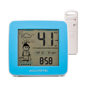 AcuRite What-to-Wear Weather Station guides kids' outfits using hyperlocal forecast.