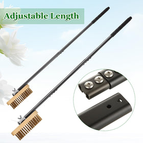 ACXFOND brass bristles clean stone surfaces without harsh scrubbing.
