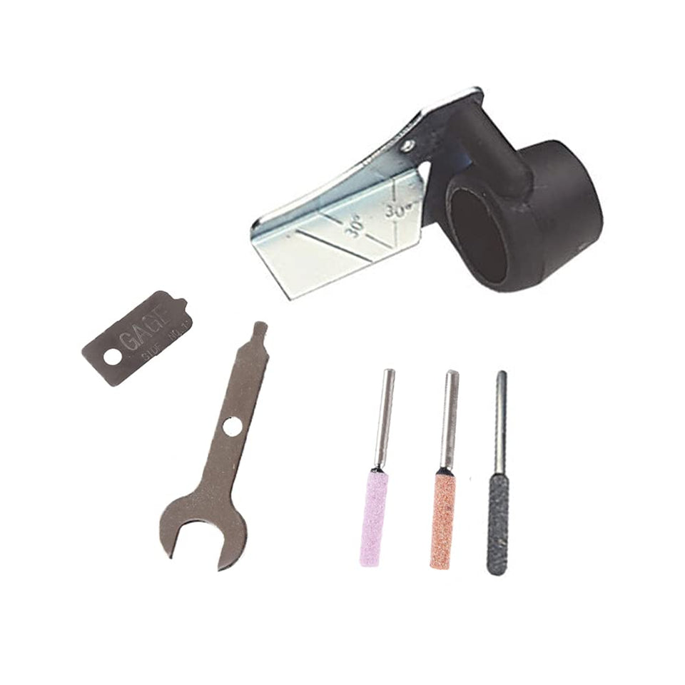 Acxico 6Pcs set sharpening kit for Dremel 1453, ready for quick maintenance.