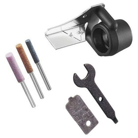 Acxico Dremel-compatible attachment for 1453 chains, versatile maintenance on site.