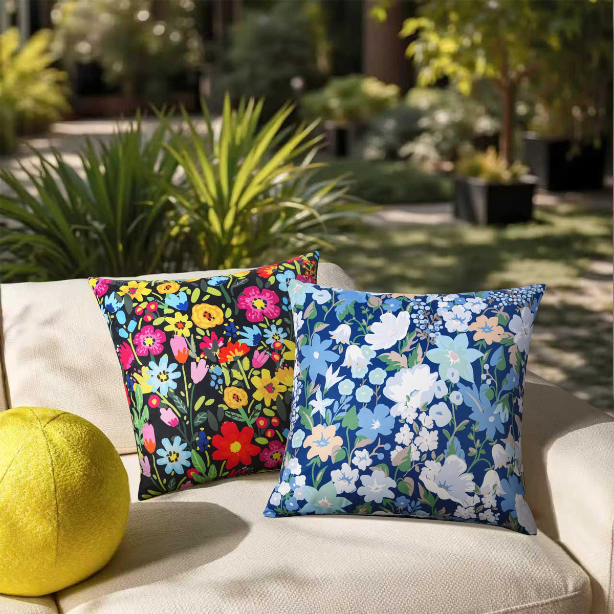 Adabana two-pack pillow covers for quick space refresh.