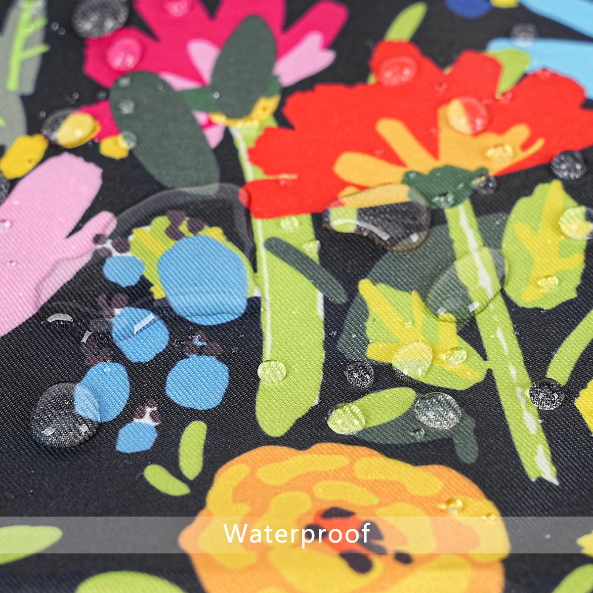 Adabana waterproof fabric closeup showing durable outdoor material.