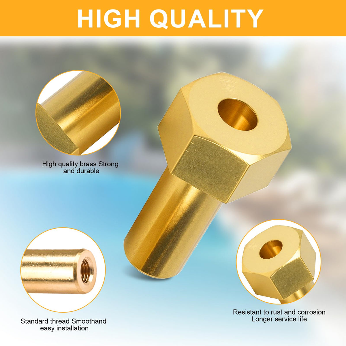 Adabuing 190003 tension clamp bolt kit component ensures secure assembly.