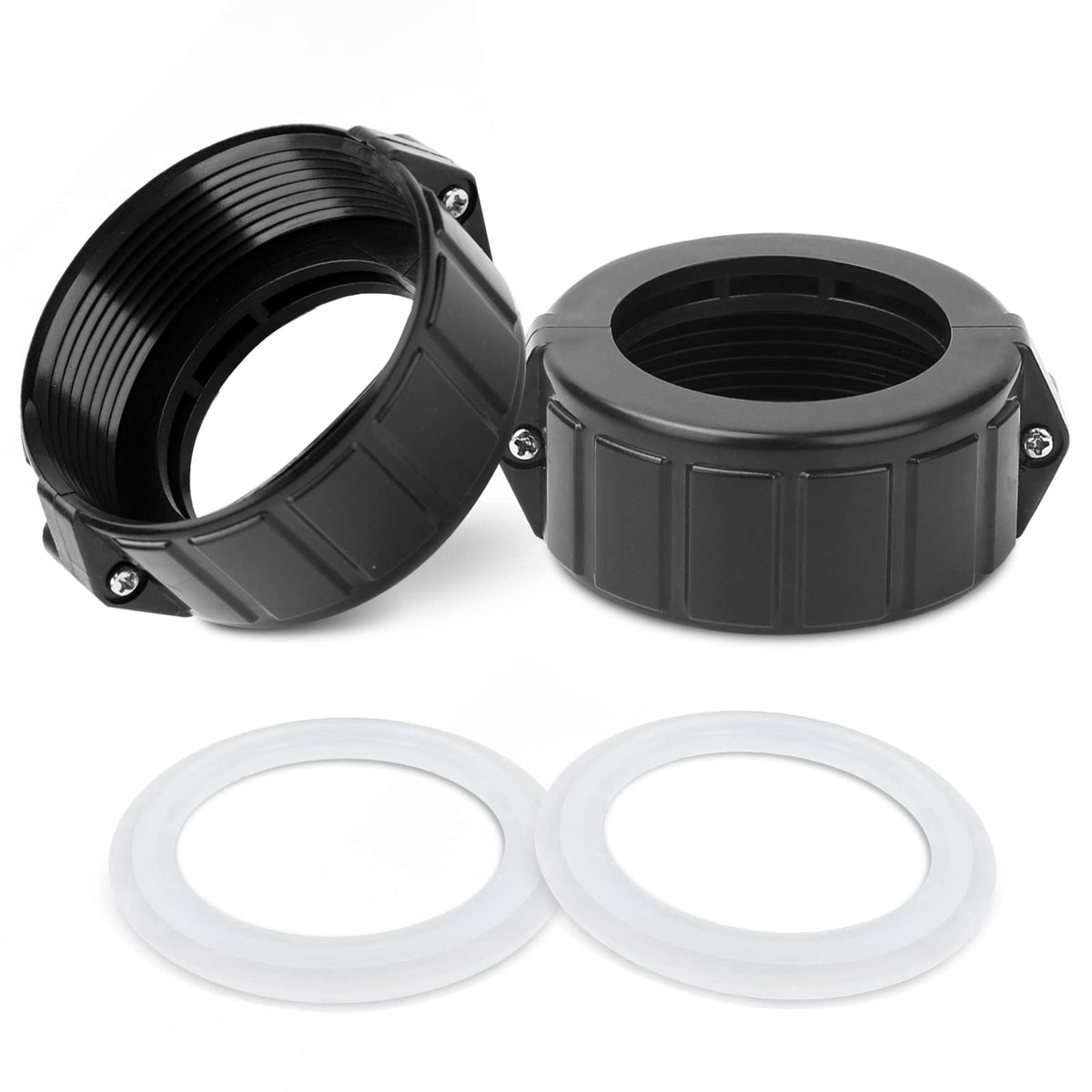 Adabuing 2-inch heater split nut union kit for secure spa connections