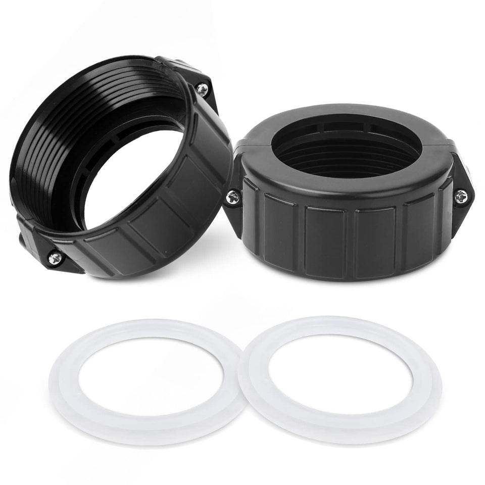 Adabuing 2-inch heater split nut union kit for secure spa connections