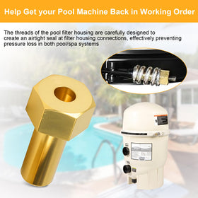 Adabuing 53108900 Spring Barrel Nut Assembly pair enhances fit and longevity.