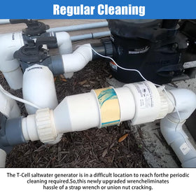 Adabuing 2-inch union compatibility ensures secure Hayward connections.