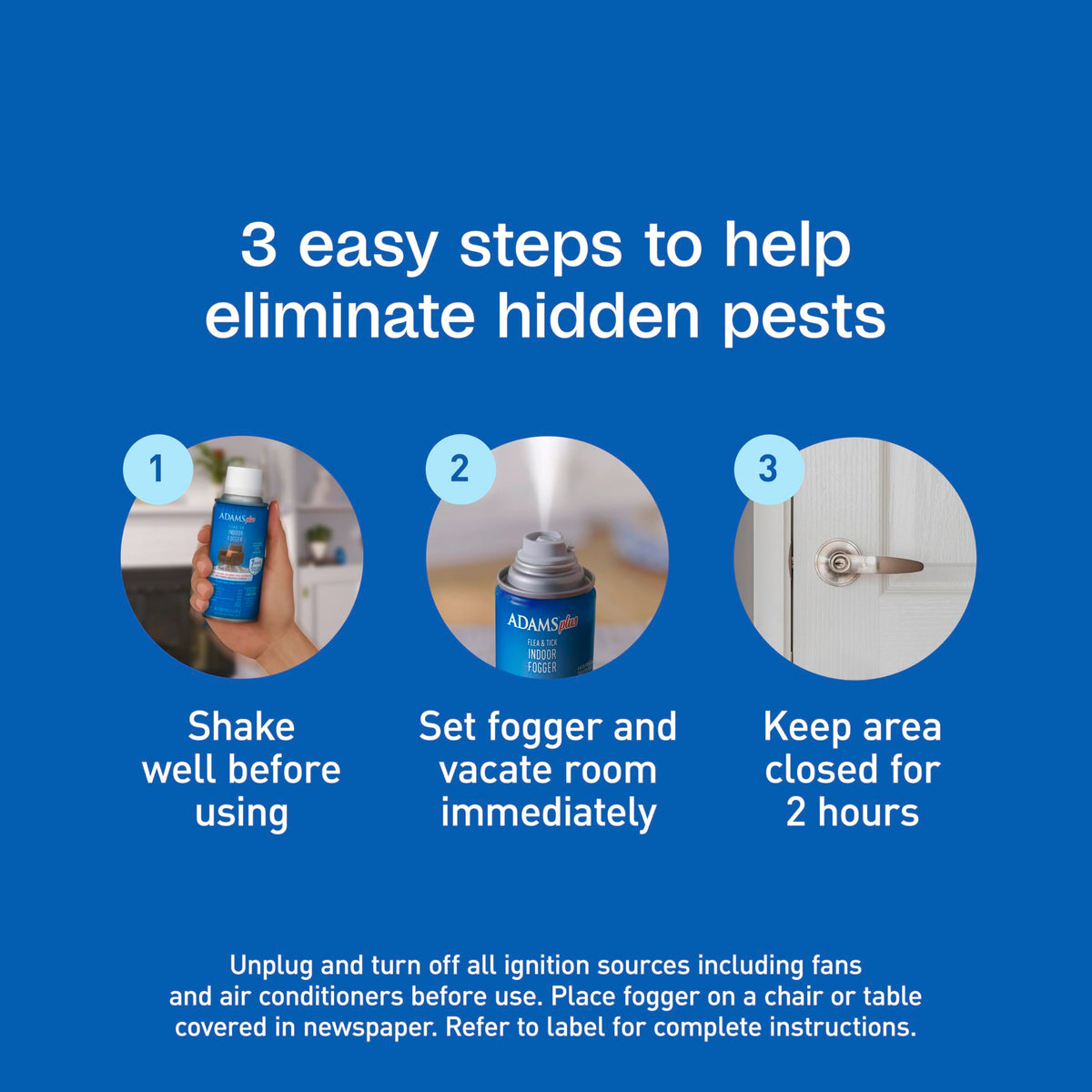 Trusted ADAMS heritage since 1975 for pest control.