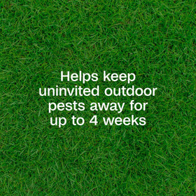 ADAMS Plus Yard Spray on trees and shrubs provides broad outdoor protection.